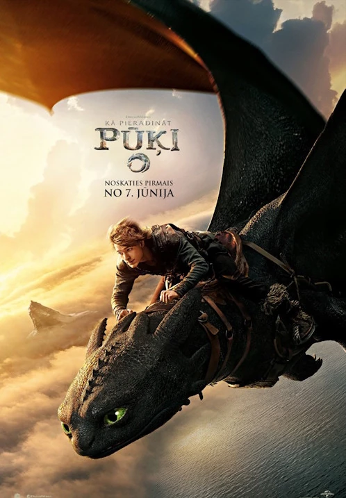 Kā pieradināt pūķi - 20.06.2025 - KINO LORA, Sigulda - Biļešu Serviss