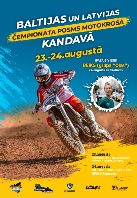 Baltijas un Latvijas čempionāts Motokrosā 2025