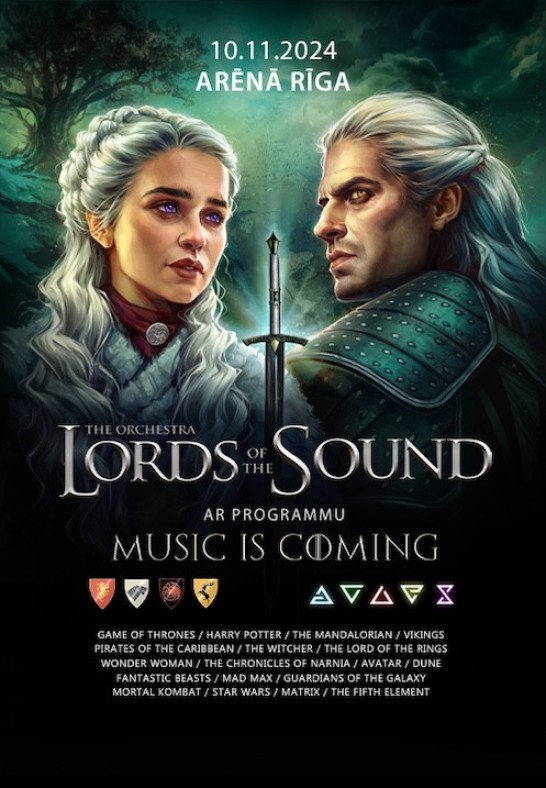 Lords of the Sound.  'Music is Coming'
