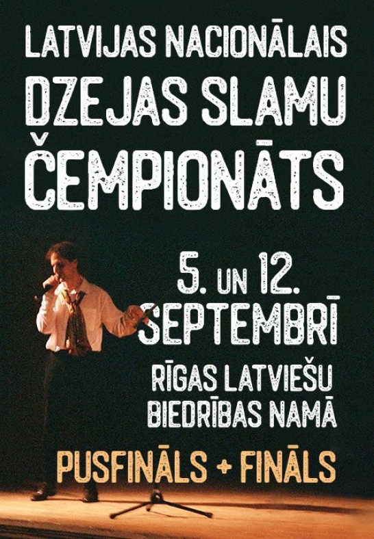 3. Latvijas Nacionālais dzejas slamu čempionāts. Pusfināls