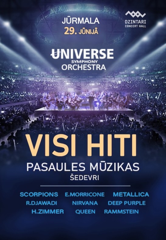 Visi Hiti | Pasaules mūzikas šedevri | Universe Orchestra