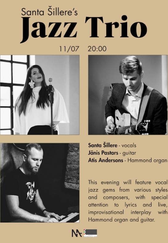 Santa Šillere's Jazz Trio | Vocal, Hammond, Guitar