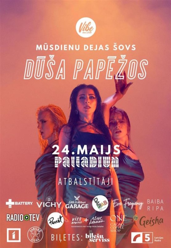 Mūsdienu dejas šovs 'Dūša papēžos'