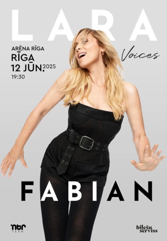 Lara Fabian. Voices Tour 2025. Riga 12.06.2025 Xiaomi Arēna Biļešu Serviss