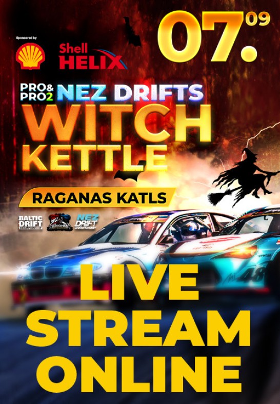 Tiešraide / Nez Drift Witch Kettle
