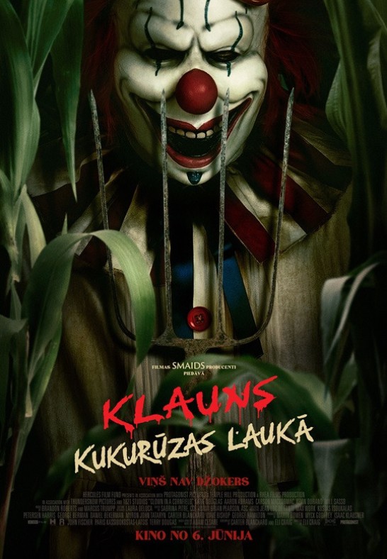 Klauns kukurūzas laukā