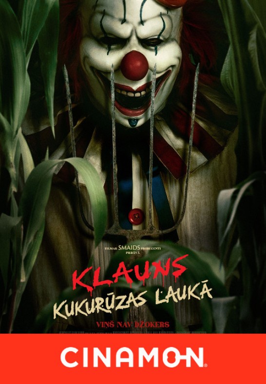Klauns kukurūzas laukā CKB