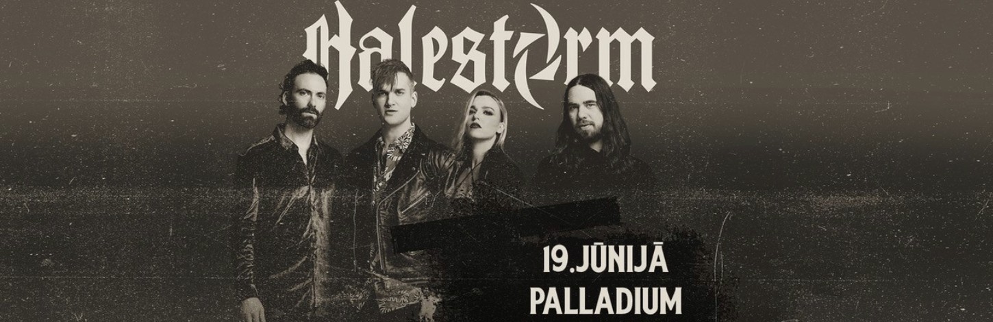 Pirmais harizmātiskās grupas Halestorm koncerts Latvijā